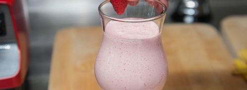 клубничный смузи с овсянкой. Шаг 7