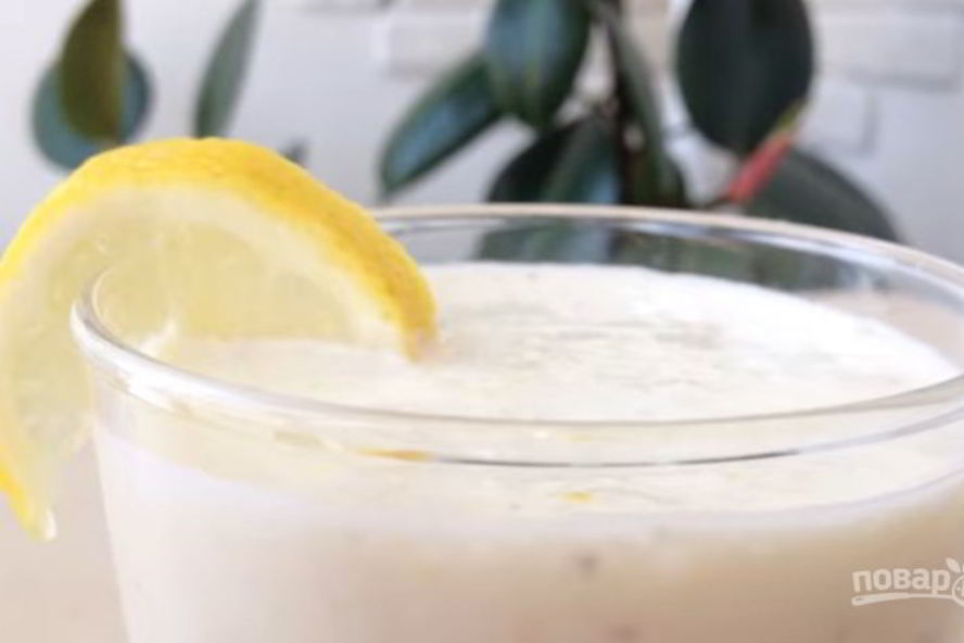 Рецепт лимонного смузей