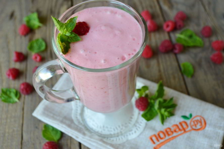 Рецепт малинового смузи вкус лета