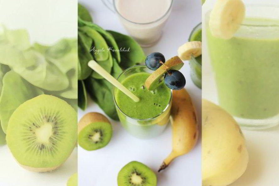 Рецепт напитка зеленого смузи