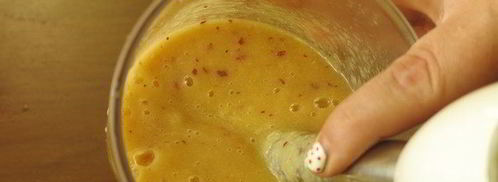 полосатый смузи. Шаг 3