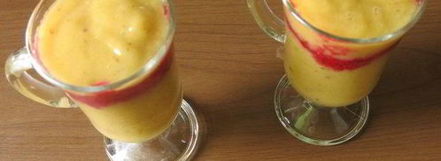 полосатый смузи. Шаг 8