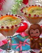 Праздничный фруктовый смузи