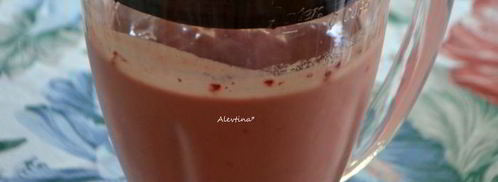 розовый смузи. Шаг 2