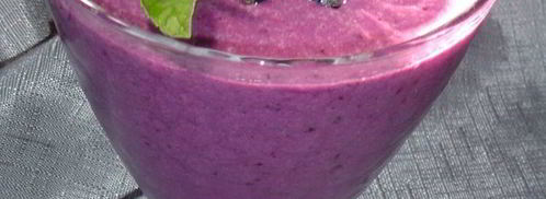 смузи черничная поляна. Шаг 2