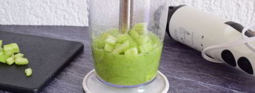 смузи из огурцов и сельдерея. Шаг 6