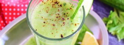 смузи из огурцов и сельдерея. Шаг 14