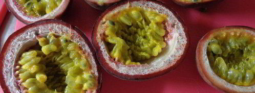 смузи маракуйя-банан-кокос. Шаг 3