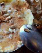 Смузи с бананом и хурмой