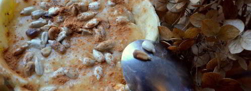 смузи с бананом и хурмой. Шаг 5