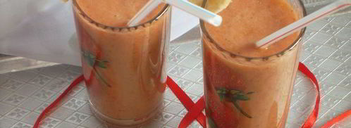 смузи с бананом и зеленым чаем. Шаг 6