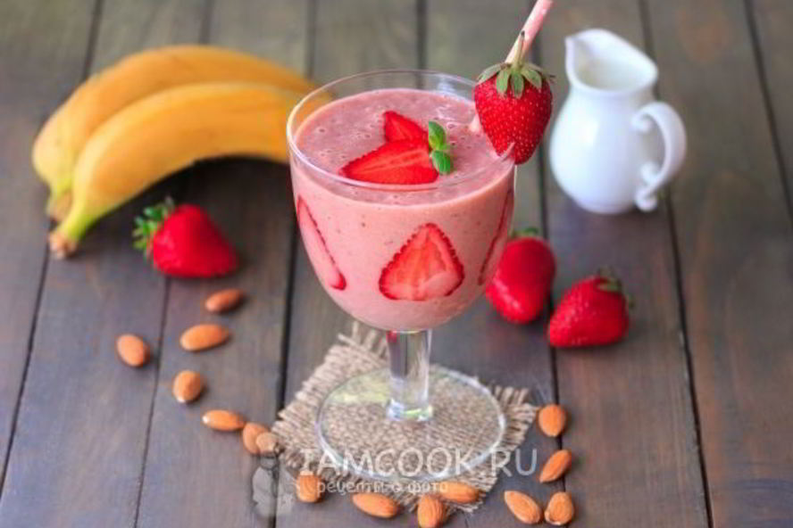 Рецепт смузей с миндальным молоком
