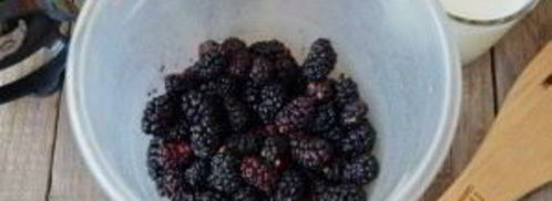 смузи с шелковицей. Шаг 2