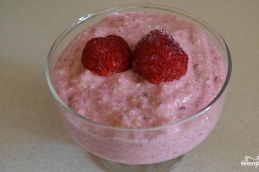 Рецепт смузей с творогом и бананом