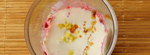 смузи с ягодами, имбирем и овсянкой. Шаг 7