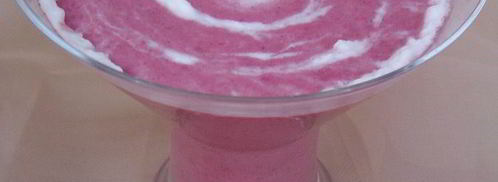 вишневый смузи с йогуртом и овсяными хлопьями. Шаг 8