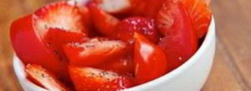 витаминный напиток из свеклы, клубники и батата. Шаг 3