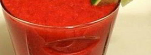 витаминный напиток из свеклы, клубники и батата. Шаг 5