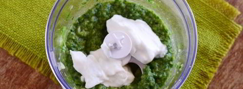 зеленый коктейль на греческом йогурте. Шаг 11