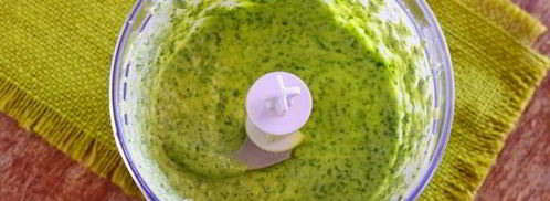 зеленый коктейль на греческом йогурте. Шаг 13