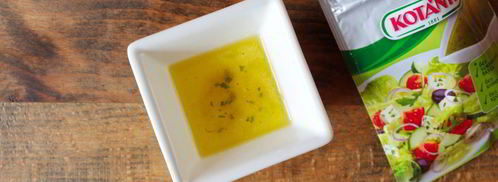 греческий салат с брынзой. Шаг 6