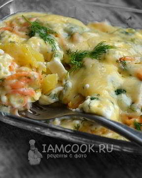 Горячий картофельный салат