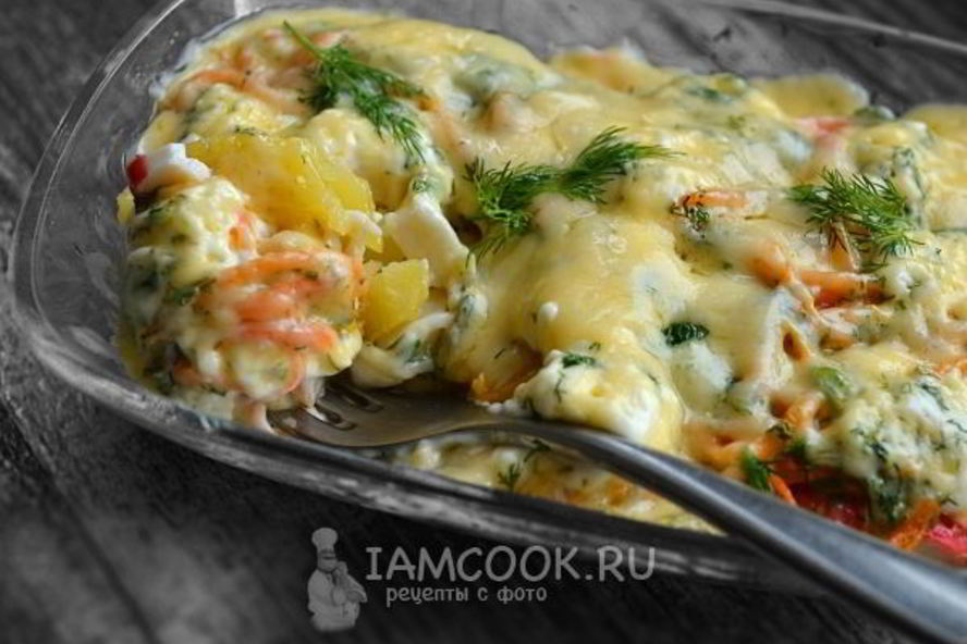 Рецепт горячего картофельного салата