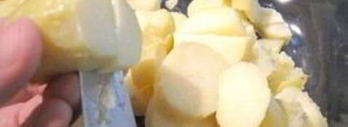 интересный картофельный салат. Шаг 3