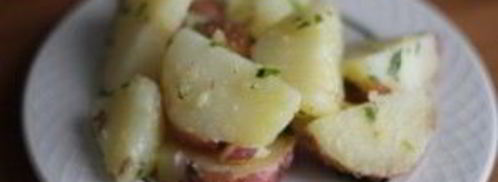 картофельный салат без майонеза. Шаг 6