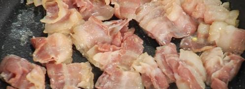 картофельный салат с беконом. Шаг 2