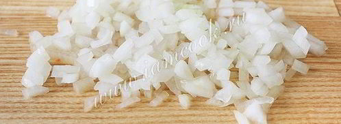 картофельный салат с маринованными грибами. Шаг 4