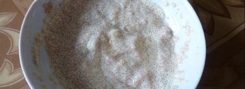 картофельный салат с заправкой из икры. Шаг 2