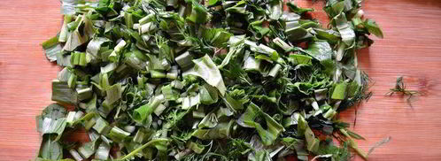 салат из картофеля и черемши. Шаг 5