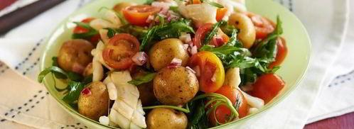 салат из молодого картофеля. Шаг 7