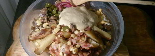 швабский картофельный салат. Шаг 10