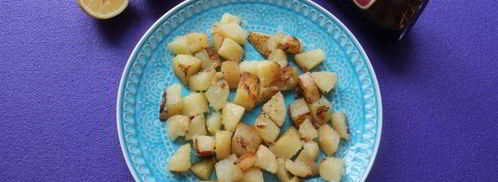 теплый салат с картофелем. Шаг 4