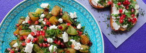 теплый салат с картофелем. Шаг 5