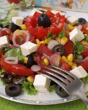 Критский салат