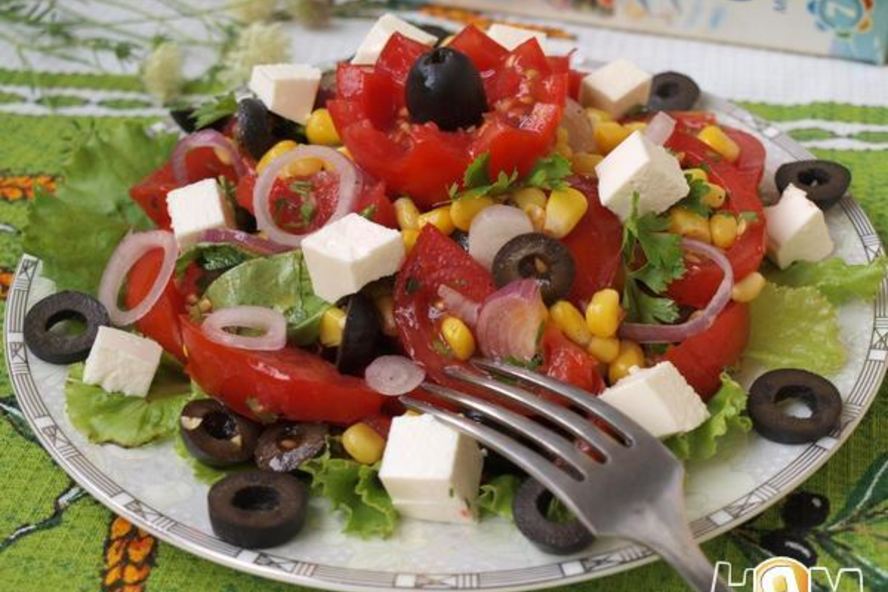 Рецепт критского салата