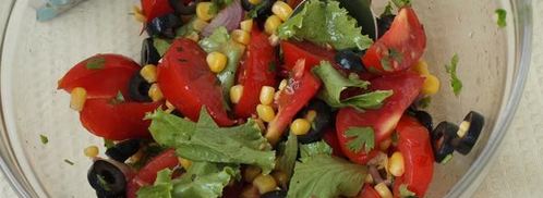 критский салат. Шаг 3