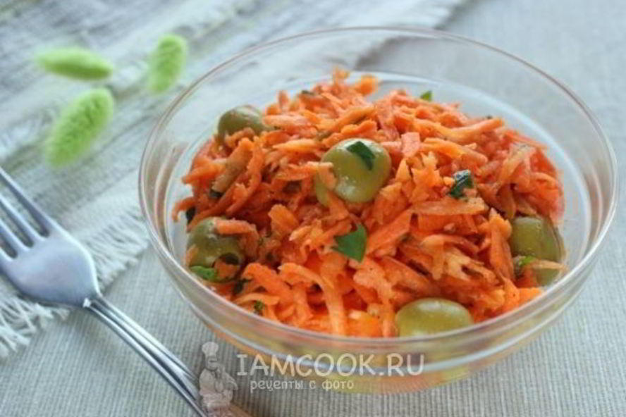 Рецепт морковного марокканского салата