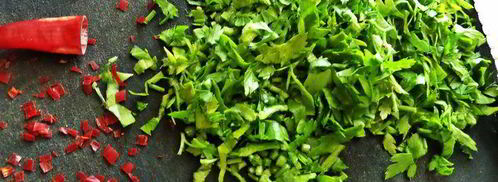 морковный салат с курицей. Шаг 8