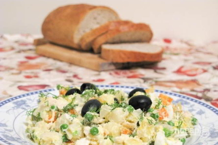 Рецепт оливье французский