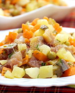 Постный Оливье