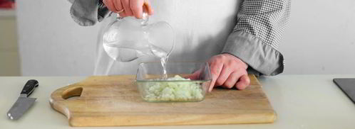 постный салат оливье. Шаг 3