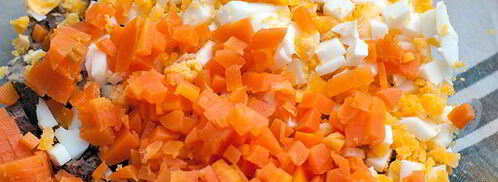 салат оливье по дюкану. Шаг 4