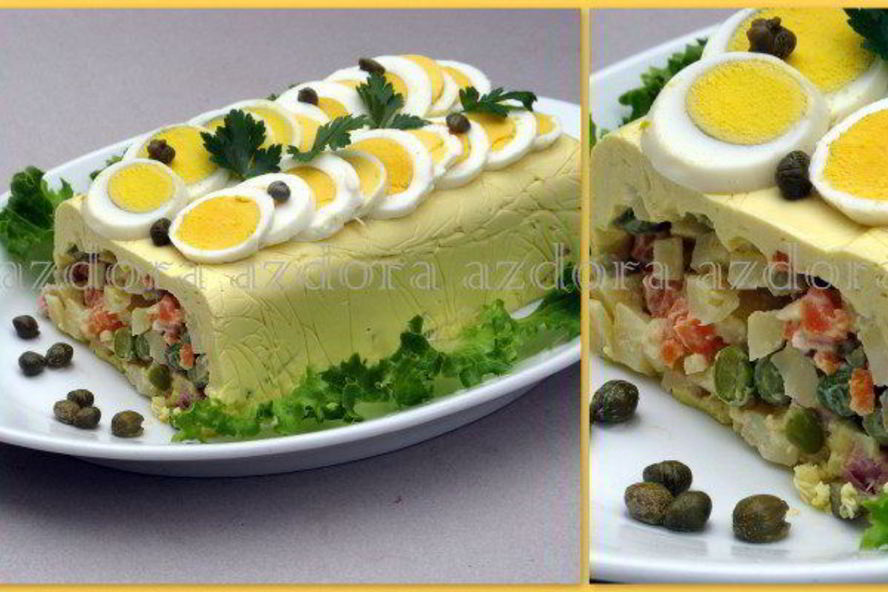 Рецепт салата оливье по-итальянски