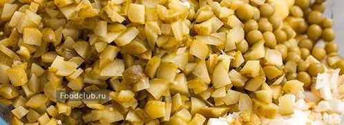 салат оливье с говядиной. Шаг 4