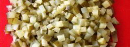 салат оливье с колбасой. Шаг 5