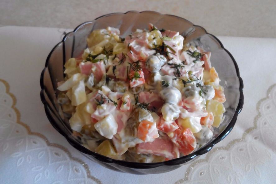 Рецепт советского оливье